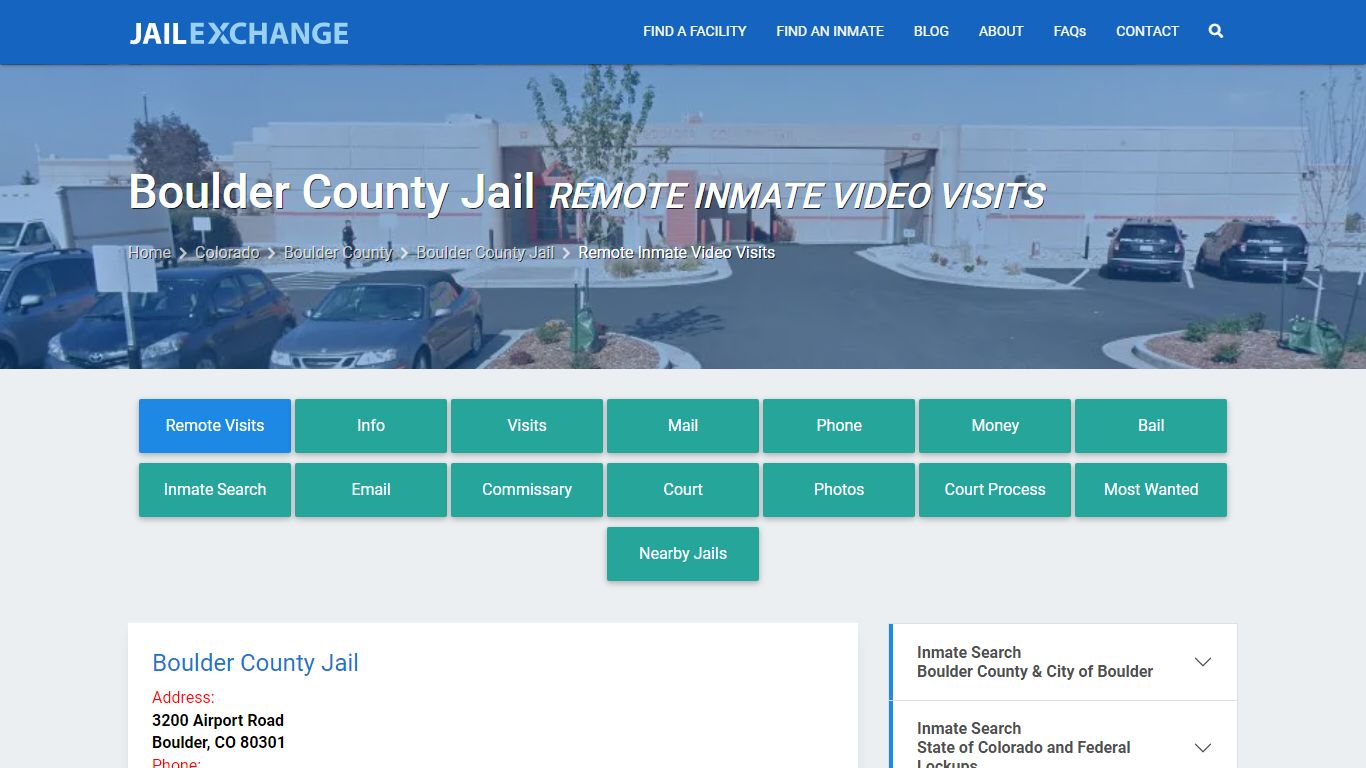 Video Visitation - Boulder County Jail, CO - Jail Exchange